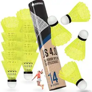 Badminton baelle weidebach 14er federball set plus ebook