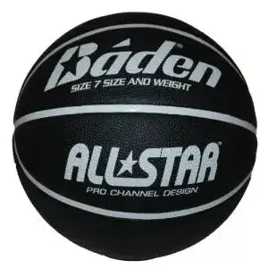Basketball baden all star unisex schwarz weiss groesse 7