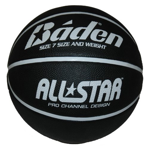 Basketball Baden All Star Unisex schwarz/weiß Größe 7