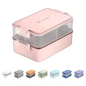 Bento box linoroso lunchbox erwachsene brotdose mit 3 faechern
