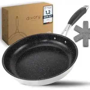 Bratpfanne 20 cm divory edelstahl pfanne 20 cm induktion