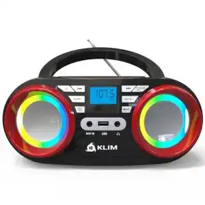 Cd player klim b3 tragbarer cd player neu 2024 fm radio cd