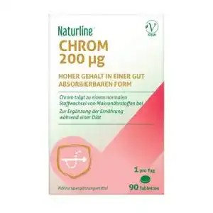 Chrom tabletten naturline chrom 200 mcg 90 vegane tabletten