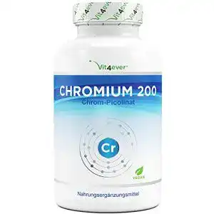 Chrom tabletten vit4ever chromium picolinate 200 mcg