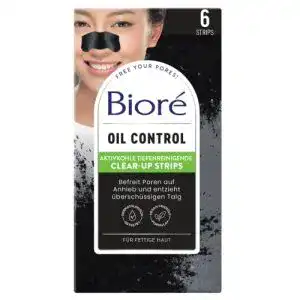 Clear up strips biore 6 tiefenreinigende aktivkohle 1 x 6