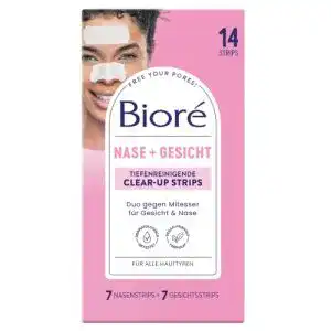 Clear up strips biore tiefenreinigende clear up strips 1 x 14