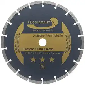 Diamanttrennscheibe 230 mm prodiamant diamanttrennscheibe