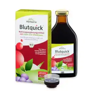 Eisensaft herbaria blutquick bio 500 ml nahrungsergaenzungsmittel