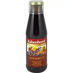 Eisensaft rabenhorst plus eisenblut saft bei erhoehtem eisenbedarf