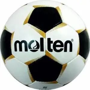 Fussball molten pf 540 mehrfarbig weiss schwarz gold 5 pf 540