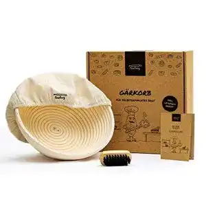 Gaerkoerbchen tastory brot gaerkorb set rund 25cm inkl backpinsel