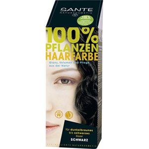 Henna-Haarfarbe Sante Naturkosmetik Pflanzen-Haarfarbe Pulver