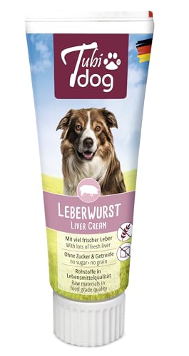 Hundeleberwurst Tubi dog 12 x Tubi-DOG in der Tube 75g, 12er