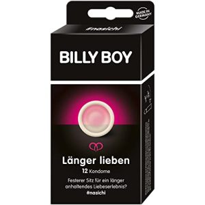 Kondom Billy Boy Länger Lieben, Transparent, 12 Stück