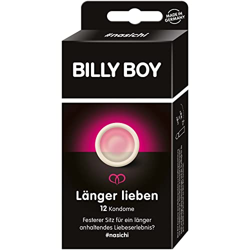 Kondom Billy Boy Länger Lieben, Transparent, 12 Stück