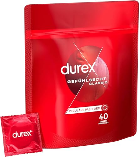 Kondom Durex Gefühlsecht Classic, Dünne