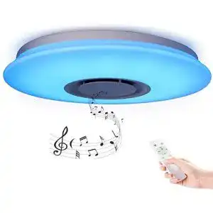 Led deckenleuchte mit lautsprecher horevo led deckenlampen