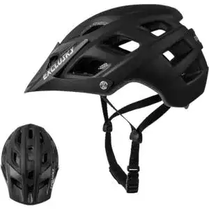 Mtb helm exclusky fahrradhelm herren und damen mit visier
