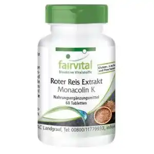 Roter reis kapseln fairvital roter reis extrakt 60 vegane