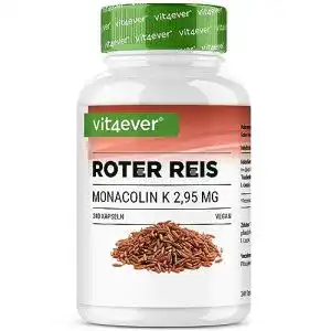 Roter reis kapseln vit4ever roter reis extrakt 240 kapseln