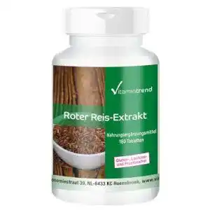 Roter reis kapseln vitamintrend roter reis extrakt tabletten