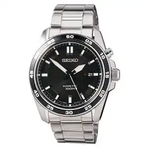 Seiko automatik seiko herren uhr kinetik edelstahl edelstahlband