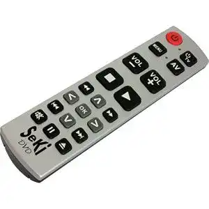 Senioren fernbedienung seki dvd silber schwarz lernfaehige