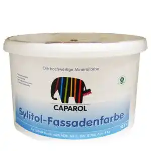 Silikatfarbe aussen caparol sylitol silikat fassadenfarbe 12500 l