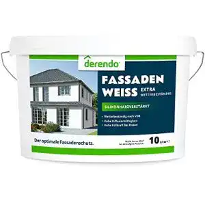 Silikatfarbe aussen derendo fassadenfarbe weiss