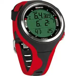 Tauchcomputer mares erwachsene smart black red one size