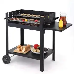 Tepro holzkohlegrill tepro chillgrill grillwagen lambada