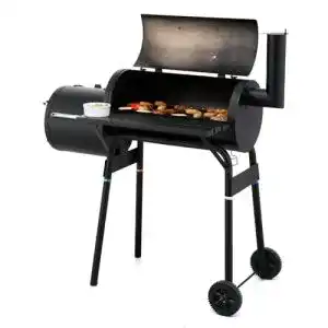 Tepro holzkohlegrill tepro smoker wichita holzkohle grillwagen