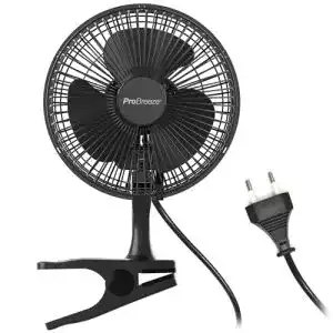 Tischventilator pro breeze mini ventilator mit clip 20 cm