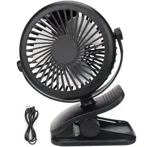 Tischventilator telgoner mini usb ventilator leise clip