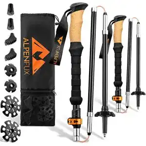 Trekkingstöcke faltbar - trekkingstoecke faltbar alpenfux premium wanderstoecke faltbar