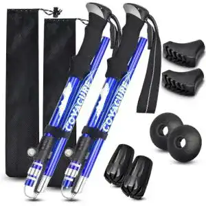 Trekkingstoecke faltbar covacure wanderstoecke nordic walking