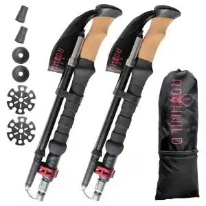 Trekkingstoecke faltbar rothwild wanderstoecke modell luchs