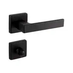 Tuerbeschlag gedotec tuerklinke aluminium schwarz tuergriff