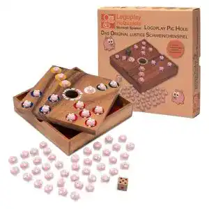 Wuerfelspiele logoplay pig hole big hole schweinchenspiel