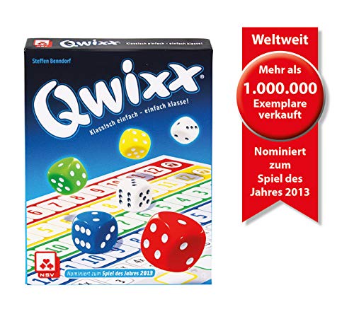 Würfelspiele NSV 4015 Qwixx, nominiert zum Spiel des Jahres