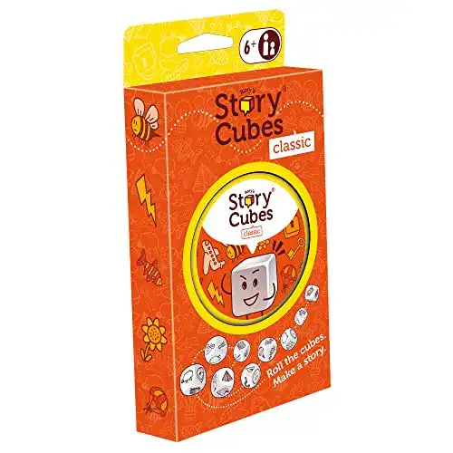 Rory's Story Cubes: Voyages - Juego De 9 Dados Para Crear Historias De Viaje, A Partir De 6 Años Rory's Story Cubes: Voyages - Juego De 9 Dados Para Crear Historias De Viaje, A Partir De 6 Años