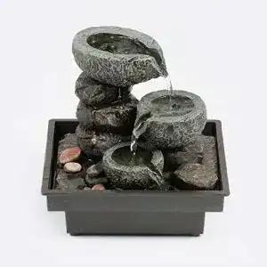Zimmerbrunnen pajoma floating stones hoehe ca 20 cm