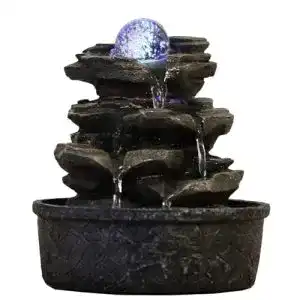 Zimmerbrunnen zen light zenlight littlerock naturwasserfall