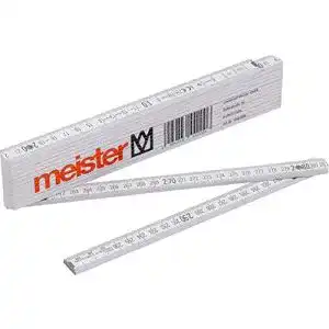 Zollstock meister gliedermassstab holz 3 meter laenge metrische