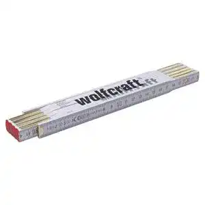 Zollstock wolfcraft 5227000 in klassischer ausfuehrung