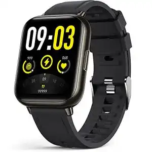 2022er smartwatch agptek smartwatch 169 zoll armbanduhr