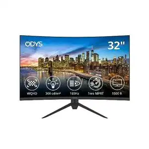 32 zoll monitor odys xp32 80cm 32 wqhd curved monitor