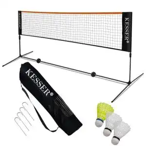 Badminton netz kesser badmintonnetz tennisnetz 400cm