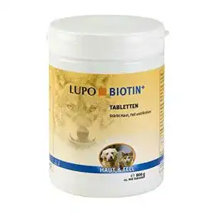 Biotin fuer hunde luposan biotin tabletten fuer hunde 800 g