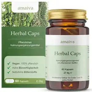 Bitterstoffe amaiva naturprodukte herbal caps vegane kapseln